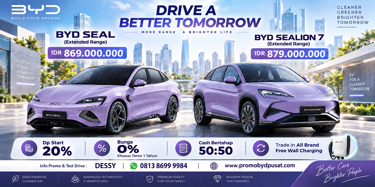 BYD SEAL DAN SEALION 7 2026